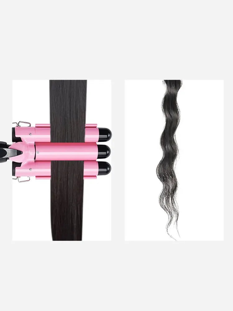 "electric curling iron"  rizador para cabello