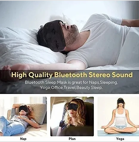 "Eye mask" Máscara Para Los Ojos con Auriculares