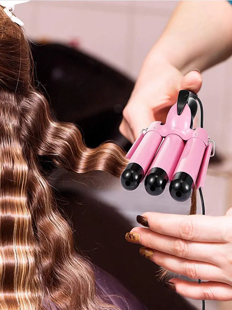 "electric curling iron"  rizador para cabello